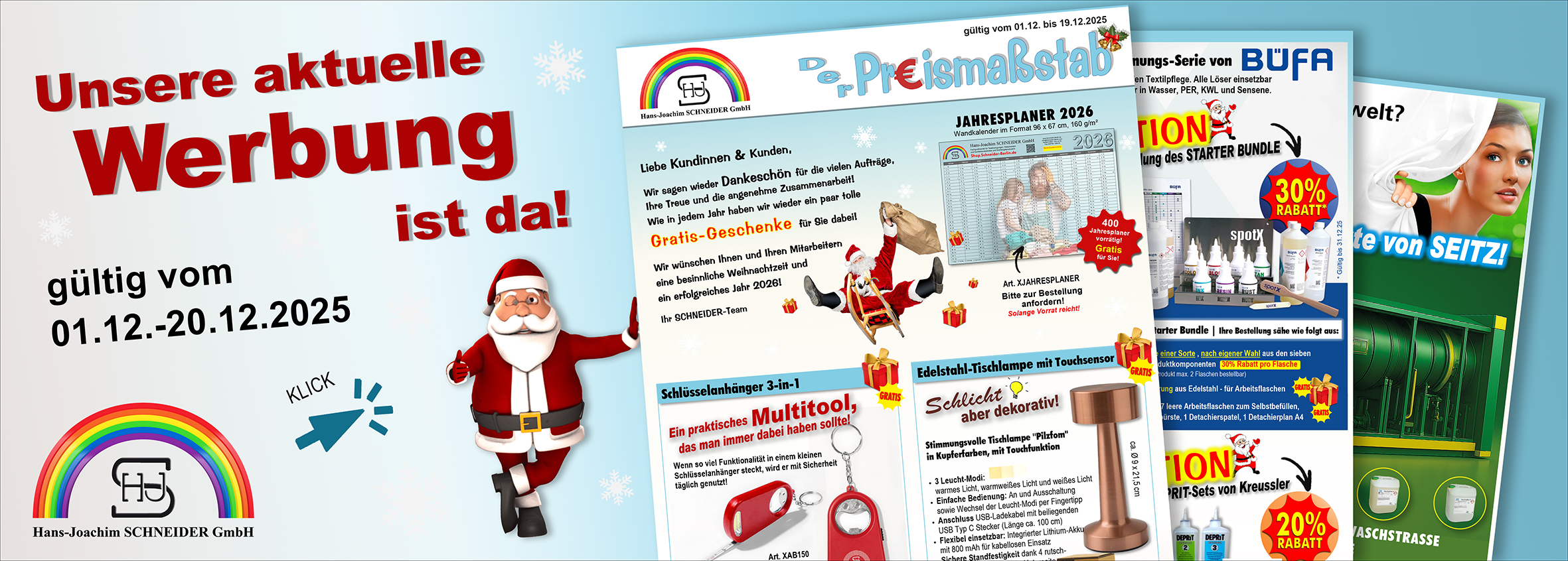 Die aktuelle Werbung